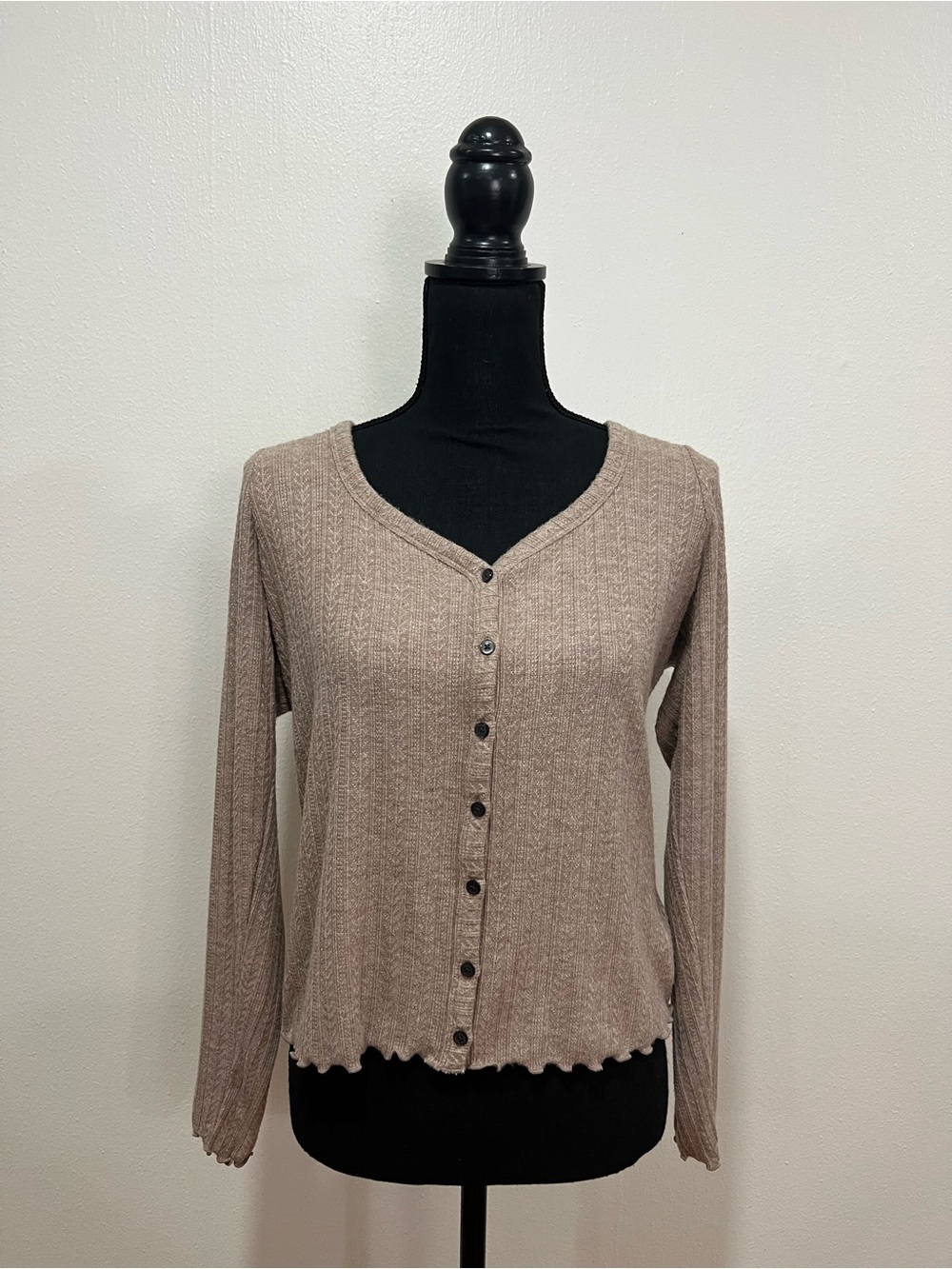 Soft long sleeve top